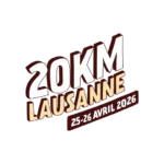 Affiche 20 km de Lausanne épreuve de course à pied populaire